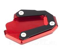Motorcycle Brake Pads For Ducati For Diavel 1260 For Diavel1260 2019 2020 Anti-slip Motorcycle Extender Kickstand Foot Pad Side Stand Enlarge(Red C)