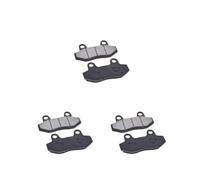 Motorcycle Brake Pads For GY6 Scooter Moped ATV 50cc 70cc-125cc 140cc 150cc 160cc To 200cc 250cc Pit Dirt 1~10PCS Motorcycle Front & Rear Brake Pads(1 Pair 3pcs)