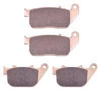 Motorcycle Brake Pads For H&arley For Davidson 883 XL883L For Superlow XL883N Iron 883 XL1200 XL1200C XL For Spo&rtster Custom 1200 Front Rear Brake Pads Set(Copper Based)