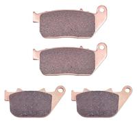 Motorcycle Brake Pads For H&arley For DAVIDSON XL1200 XL1200C XL For Spo&rtster Custom 1200 883 XL883L Superlow XL883N Iron 883 Motorbike Front Rear Brake Pads(Copper Front Rear)