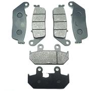 Motorcycle Brake Pads For Motorcycle compatible with SUZUKI For AN650 Burgman/Skywave 650 2002-2019 For AN650A Burgman/Skywave 650 2004-2012 (Color : 2 X Front Brake Pads)(Front Rear Pads)