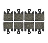 Motorcycle Brake Pads For Motorcycle For Kawasaki For ZX636 Ninja 2003-2007 For ZX 6RR For ZX 600 2003-2006 For ZX10R For ZX 1000 2004-2007 (Color : Front and Rear)(2 pairs Front)