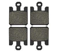 Motorcycle Brake Pads For Motorcycle For Kawasaki For ZX636 Ninja 2003-2007 For ZX 6RR For ZX 600 2003-2006 For ZX10R For ZX 1000 2004-2007 (Color : Front and Rear)(1 pair Front)