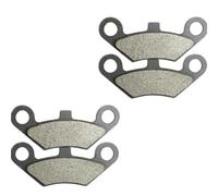 Motorcycle Brake Pads For PEUGEOT 400 For Metropolis 3 For Wheel For Model 2013-15 Motorcycle Disc Brake Pads(Carb*on Set)