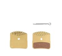 motorcycle brake pads For Shimano All-metal Brake Pads For Mountain Bikes L01A L02A L03A L04A L05A Copper-based Disc Heat Sink(A Pair L04A)