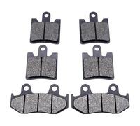 Motorcycle Brake Pads For Skywave 1998-2006 1 Set Motorcycle Front And Rear Brake Pads Discs Kit For Suzuki AN250 AN250SS AN400 AN400SS For Burgman Brake Pad(Front and Rear)