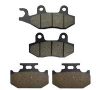 Motorcycle Brake Pads For Suzuki RM TS For RMX 125 200 250 For RK For RL RM RN RP RR For DR250 DR350 K L M N For SET For SEX Front And Rear Brake Pads Disc Brake Pads(Front and Rear)