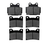 Motorcycle Brake Pads For Y&amaha For FZR 400 For Genesis 1986 For FZR400 1988 1989 For FZ400 1985 Motorcycle Front Rear Brake Pads Parts Disc(Front and Rear)