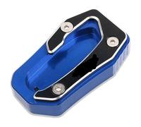 Motorcycle Brake Pads For Y&amaha For T-MAX For TMAX 530 SX DX ForTMAX530 2017-2023 Kickstand Support Plate Motorbike Extender Aluminum Extension Foot Side Stand(Blue)