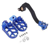 Motorcycle Brake Pads For Y&amaha YZ125 YZ250 YZ125X YZ250X YZ125G YZ250G YZ 125 250 2005-2020 Motorcycle Brake Shifter Lever Footpegs(Set B)