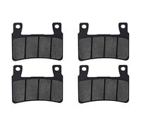 Motorcycle Brake Pads Front And Rear Compatible With S U Z U K I VZR1800 K R Z Fits B O U L E V A R D 2006-2014 M109R R2 VZR 1800 R I N T R U D E R 2006-2013(2 PAIRS FRONT)