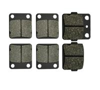 Motorcycle Brake Pads Front And Rear Compatible With YFS 200 V Blaster 2003-2006 YFM 350 1992-2004 YFZ 350 Banshee 1990-2009(1 Pair Front)