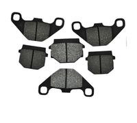 Motorcycle Brake Pads Front Rear Compatible With DXR 200 250 Quad GOES G 225 350 S YFM 300 B D(1 STE 3 Pairs)