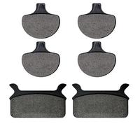 Motorcycle Brake Pads Front Rear For HARLEY DAVIDSON Touring FLHR FLHCI Road King Classic 1994 1995 1996 1997 1998 1999 GFVFGNLNNA(3 Front Rear Pads)