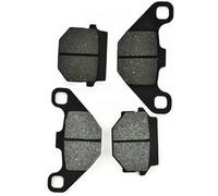 Motorcycle Brake Pads Front Rear For KMX125 KMX 125 A1-A5/B1-B9 1986-1998 KMX200 200 A2/A3 1988-1992 Pads Brake(1 Set 4 Pcs)