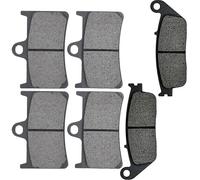 Motorcycle Brake Pads Front Rear For Yamaha MT-01 4 Piston Radial Caliper 2005 2006 MT01