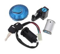 Motorcycle Brake Pads Key Ignition Switch Fuel Tank Lock For Monkey Z50 50A Z50J Z50R 4 Wire Kit Cap Helmet Seat Brake Pad