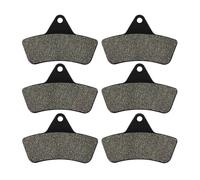 Motorcycle Brake Pads Motorcycle Front Rear Brake Pads For Arctic For Cat 250 300 375 400 454 For Bearcat 500 650 For H1 Auto For Utility 2x4 4x4 1996-2007 Front Rear Brake Pads(3 Pairs)