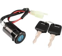 Motorcycle Brake Pads Motorcycle Wire Start Switch Door Locks 50cc-250cc Quad 4 Wheeler ATV Ignition For Suzuki 2 Key Lock Brake Pad(2 Wires Male Plug)