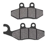 Motorcycle Brake Pads Organic Metal Front Rear Compatible With X8 125 2004-2006 150 2007 250 Ie 2005-2007 X9 250 2005-2006 Fits Various Models(Front 1pcs)