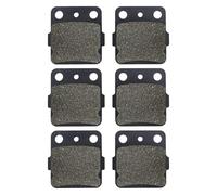 motorcycle brake pads rear For ATC250R 1983-1984 ATC200X 1986-1987 TRX300X TRX400X 2009-2014 TRX400EX For Fourtrax Sportrax 1999-2008 Replacement Motorcycle Front Rear(3 Pair)