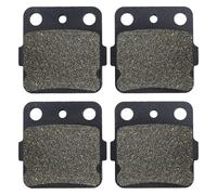 motorcycle brake pads rear For ATC250R 1983-1984 ATC200X 1986-1987 TRX300X TRX400X 2009-2014 TRX400EX For Fourtrax Sportrax 1999-2008 Replacement Motorcycle Front Rear(2 Pair)