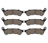 motorcycle brake pads rear For CBF1000 CBF1000A CBF 1000 S/T ABS 2006-2016 Replacement Motorcycle Front And Rear Brake Pads(3 Pairs)