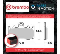 Motorcycle Brake Pads Set Front 07BB2607 Brembo Genuine Top Quality Guaranteed