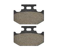 Motorcycle Brake Pads Set Front And Rear Compatible With KX125 KX250 G1 H1 H2 J1 J2 K1 KX500 E1 E2 E3 E4 E5 KDX200 DX G SR250 F1 D1 D2 D3 D4 Models(Rear)