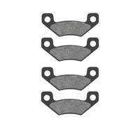 Motorcycle Brake Pads Set Front And Rear Compatible With X 4x4 Trail Gator Petrol Models 2010-2011 And Gator X Models 2004-2008 Fits Various ATV UTV Vehicles(2 Pairs)