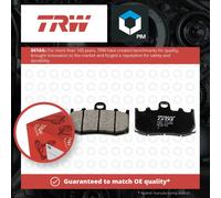 Motorcycle Brake Pads Set Front MCB748 TRW Allround Organic Genuine Top Quality