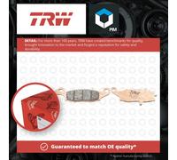 TRW MCB681SV Brake pad set