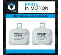 TRW Brake Pad Set MCB700EC - Organic ECO - Fits Yamaha YP125, Derbi GP1/GPR50, Peugeot Speedfight50