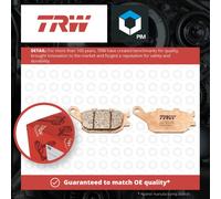 DISC BRAKE PADS SET FOR KAWASAKI MOTORCYCLES YAMAHA MOTORCYCLES VULCAN TRW