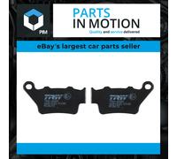 Motorcycle Brake Pads Set Rear MCB672 TRW Allround Organic Genuine Top Quality