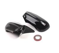 Motorcycle Brake Pads Side Door Rearview Mirror Trim for Lexus IS250 IS350 ES350 LS460 LS600h 2006 2012 Left Hand Drive Only Black ABS