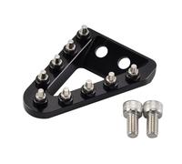 Motorcycle Brake Pedal Lever Tip Plate for EXC 300 SXF 250 EXC EXCF TPi SX SXF XCW XC XCF 6D 125 250 300 350 450 500 2017-2023 Rear Brake Pedal Lever Tip Plate (Black)