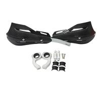 Motorcycle Brake Protector 22mm 28mm Fit All Dirt Bikes Enduro Motorcycle Hand Protector Universal Guards Cover Handle Mounting Kits Handguard Motorcycle Handlebar Protector(Black)