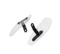Motorcycle Brake Protector Motorcycle Hand Guard Cold Wind Deflector Shield Hand Protector Shield Falling Protection(Transparent)