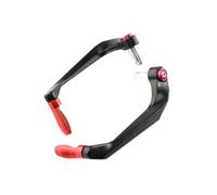 Motorcycle Brake Protector Motorcycle Handguards Hand Guard Modified Parts S For 7/8 Inch Handlebar Universal Motorbike Brake Clutch Motorcycle Handlebar Protector(Red)