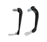 Motorcycle Brake Protector Motorcycle Handguards Hand Guard Modified Parts S For 7/8 Inch Handlebar Universal Motorbike Brake Clutch Motorcycle Handlebar Protector(A silver)