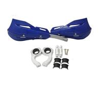 Motorcycle Brake Protector Universal 22mm 28mm Hand Guard Protector Cover Handle Mounting Kits Handguard Fit All Dirt Bikes Enduro(Blue)