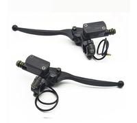 Motorcycle Brake Pump Front for Master Cylinder Hydraulic Lever for Electric for Scooter Dirt ATV(8MM Black Pair)