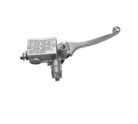 Motorcycle Brake Pump Front Master Cylinder Hydraulic Lever Right For Dirt Pit Bike ATV Quad Moped Scooter Buggy Go Kart(Silver)