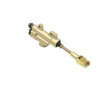 Motorcycle Brake Rear Brake Pump Foot Hydraulic Brake Master Cylinder Pump Fit For PIT Pro Trail Dirt Quad Bike ATV/Dune Buggy Hydraulic Brake Pump Clutch brake pump(Golden)