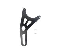 Motorcycle brake rotor 84mm Motorcycle 32mm*2Piston Brake Disc Rotor Caliper With 220mm & Bracket Scooter Accessories(Black)