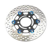 Motorcycle brake rotor 84mm Motorcycle 32mm*2Piston Brake Disc Rotor Caliper With 220mm & Bracket Scooter Accessories(220mm black)