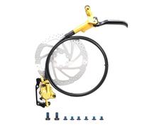 Motorcycle brake rotor Hydraulic Disc Brake 2 Piston Parts Accessories 160mm Rotor Caliper Front Rear 1000/1800mm Oil Set(Right rear160mm disc)