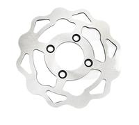 Motorcycle Brake Rotors Brake Discs Rotors 210mm 4 Hole Front Rear Floating Plate Universal For Most Motorcycle Modification General Purpose Replacement