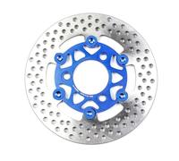 Motorcycle Brake Rotors Universal 220mm Motorcycle Brake Disc Rotor Floating Disk Pitching General Purpose Adjustable Replacement Kit Accessories